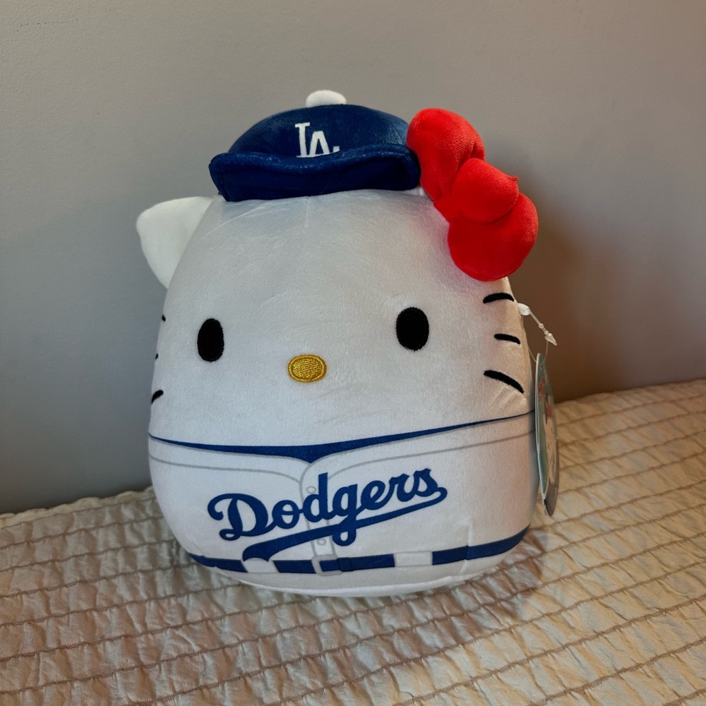 Hello Kitty Dodgers Plush